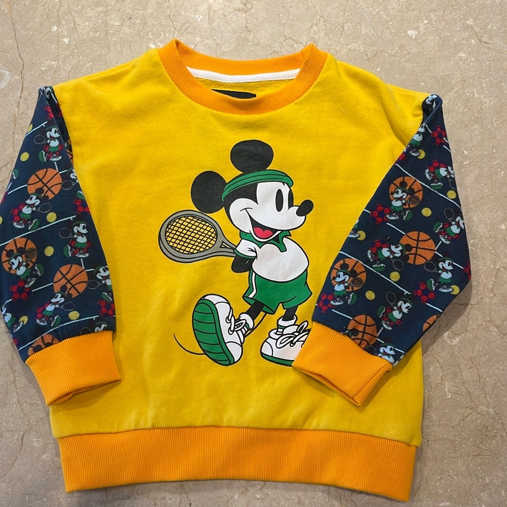 DISNEY X KIP&CO CHECKMATE MICKEY SWEATER